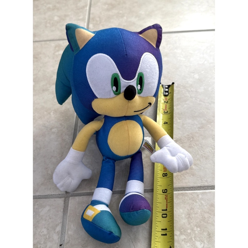 Gradient Sonic the Hedgehog SEGA Plush 10" Plush Authentic Stuffed Toy Licensed - Picture 9 of 9